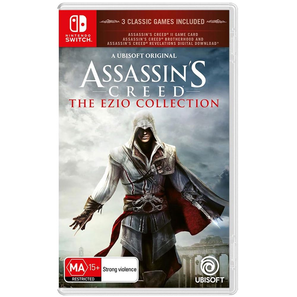 Nintendo Switch Game Cartridge: Assassin’s Creed The Rebel Collection (WR 1382857)Nintendo Switch Assassin’s Creed: The Ezio Collection Cartridge Only (WL 1382857)