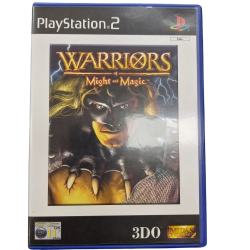 Playstation 2 Game Warriors Of Might And Magic, Excellent Condition, With Case And Manual
