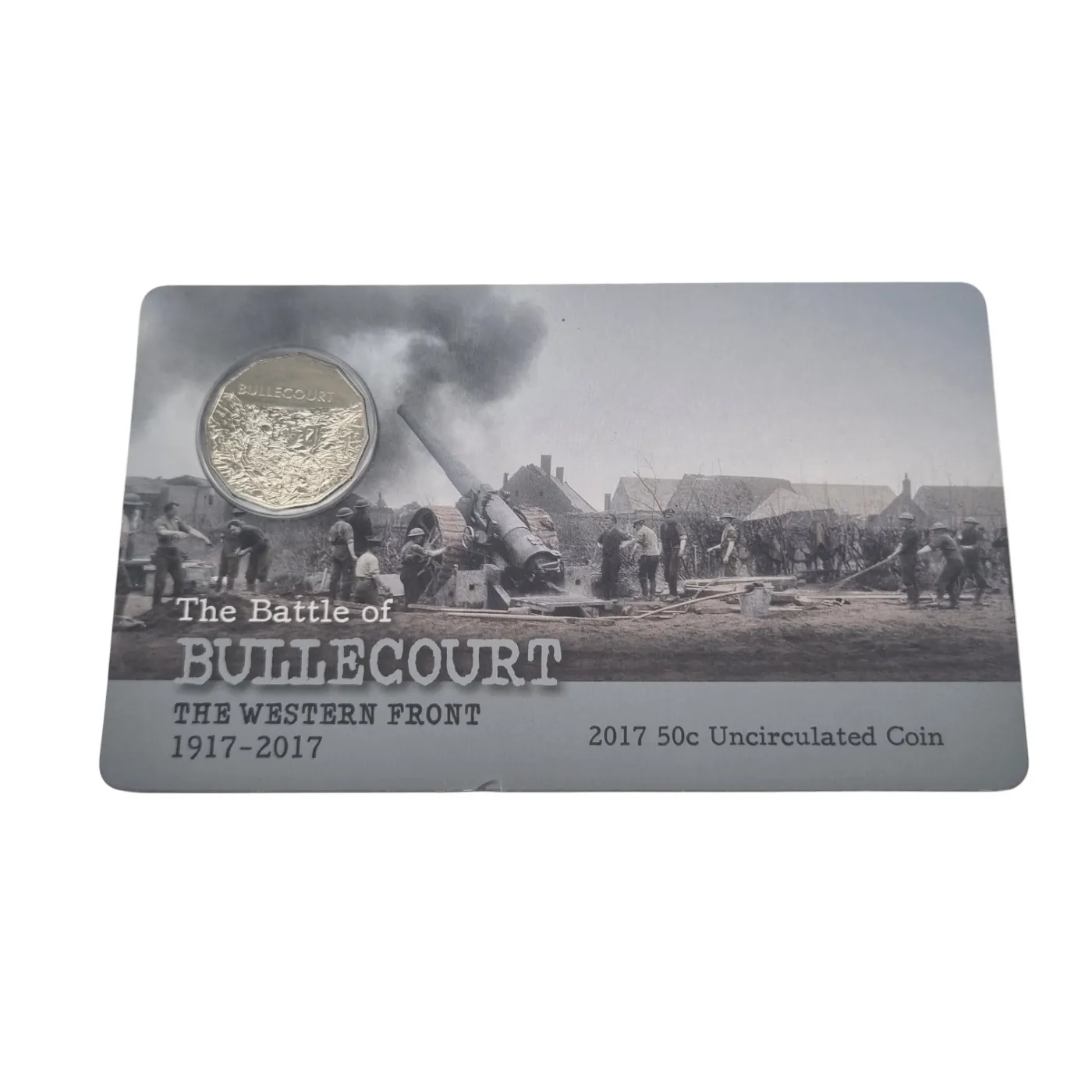 2017 50c Uncirculated Coin – Battle of Bullecourt, The Western Front 1917-2017