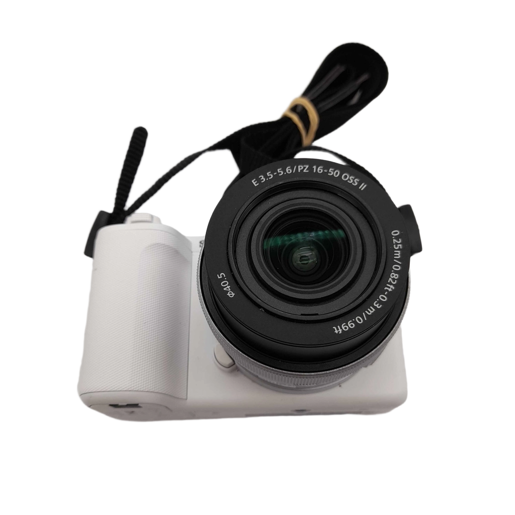 Sony Digital Camera ZV-E10M2 Silver White with 16-50mm Lens + Battery + USB C (WL 1425064)