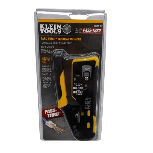 Klein Tools VDV226-110 Ratcheting Cable Crimper Like New