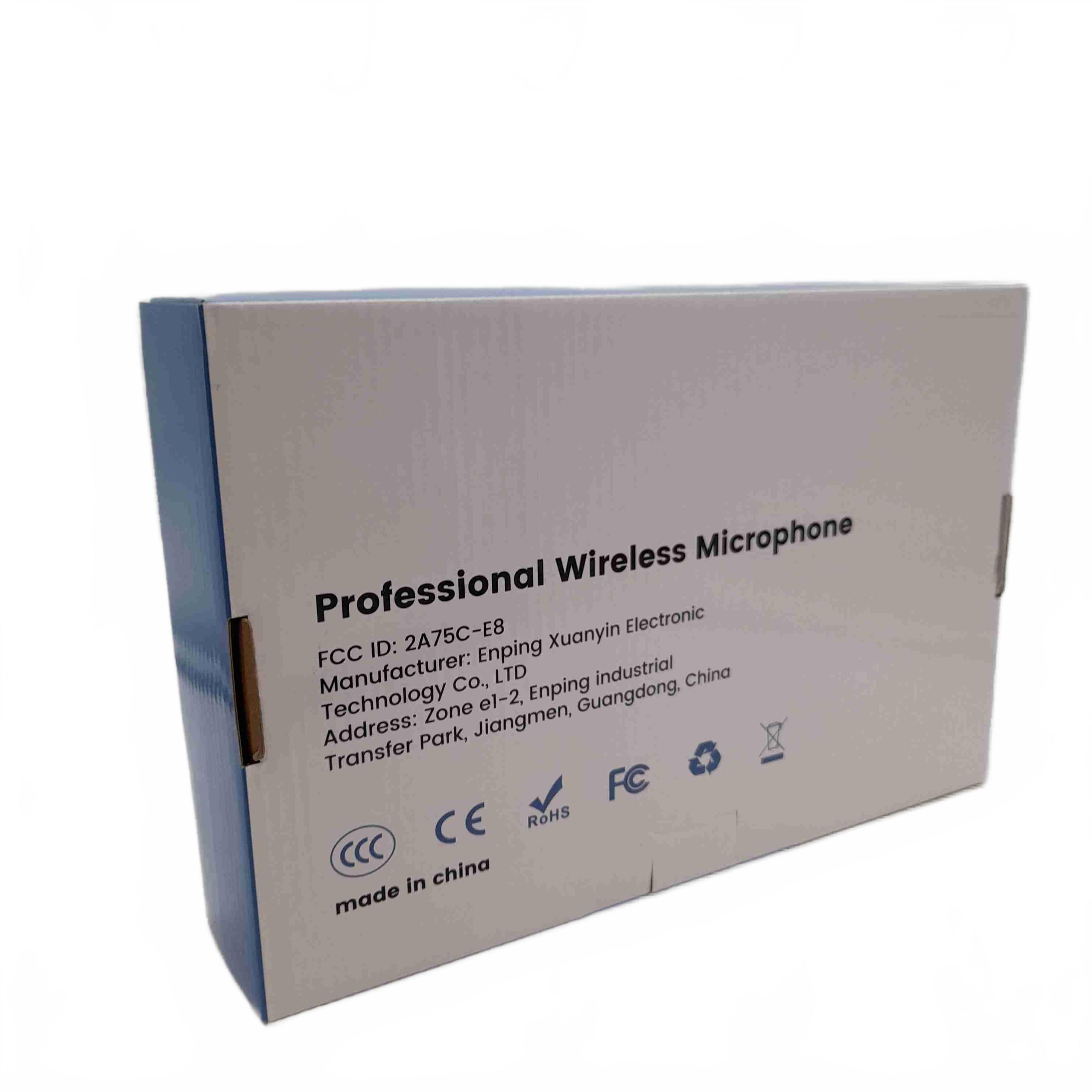 Professional Wireless Microphone Kit E8 In Box (WR 1433599)
