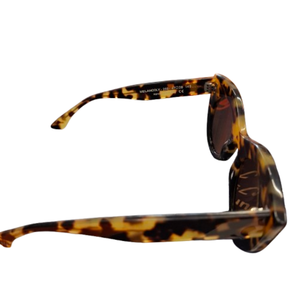 MELANCOLY 259 Brown Leopard Print Sunglasses (JN) (USED)