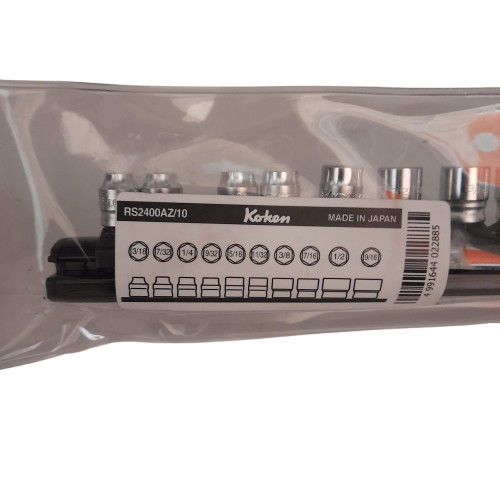 Koken Socket Set RS2400AZ/10 FACTORY SEALED SECOND HAND (GE 1417501)
