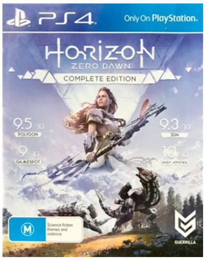 Horizon Zero Dawn Complete Edition Playstation 4 Game Very Good Condition With Manual