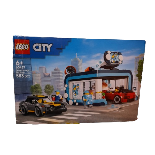 LEGO City Drive-Through Car Wash 60497 (LN)