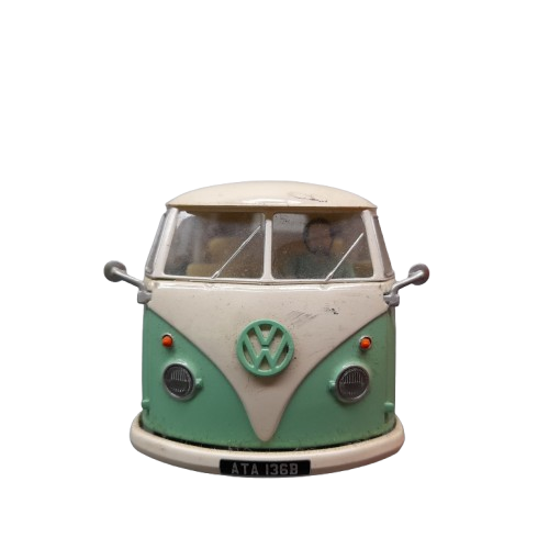 Hornby Hobbies Slot Car VW Camper Van (Green-White) (JN)