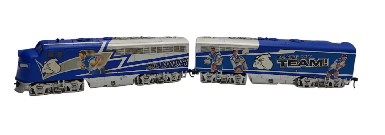 Bradford Exchange Toy Train Bachmann Blue NRL Bulldogs (1421898)