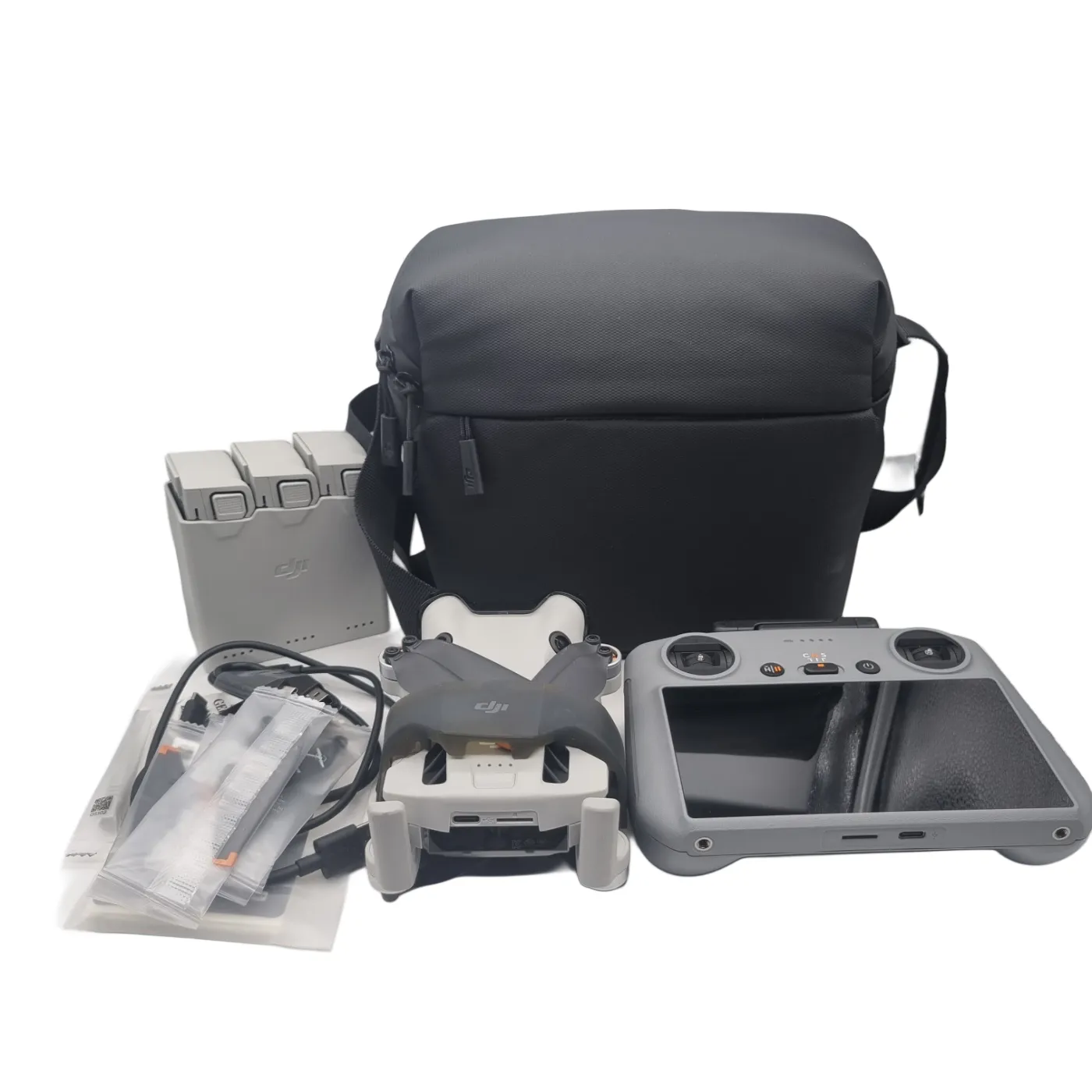 DJI Mini 4 Pro Fly More+ Bundle – Compact Power, Pro-Level Performance Includes 3 Batteries, Charger, Controller & Case
