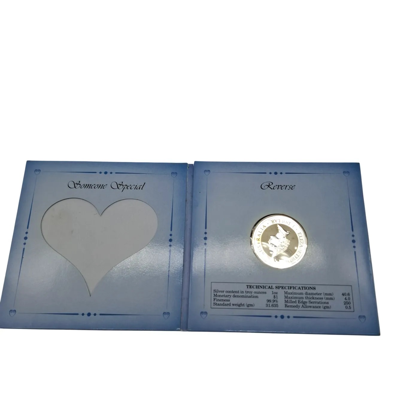 Perth Mint Kookaburra 1oz Silver Coin in Precious Gift Case (WR 1416641)