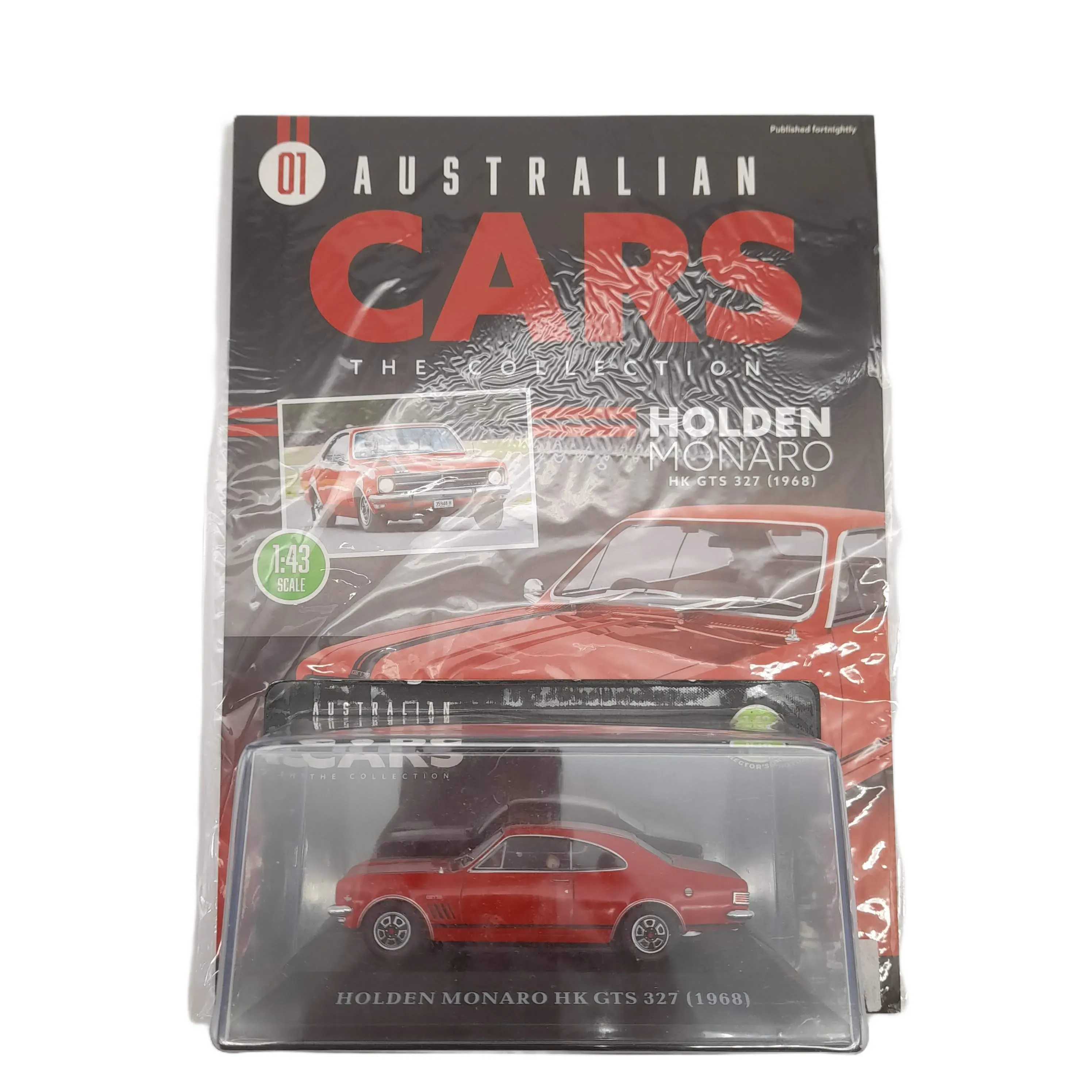 IXO Australian Cars – Holden Monaro HK GTS 327 (1968) 1:43 Scale Model Car With Magazine