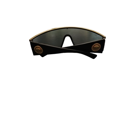 Versace Sunglasses Model 2197 Black Gold With Case (CP)