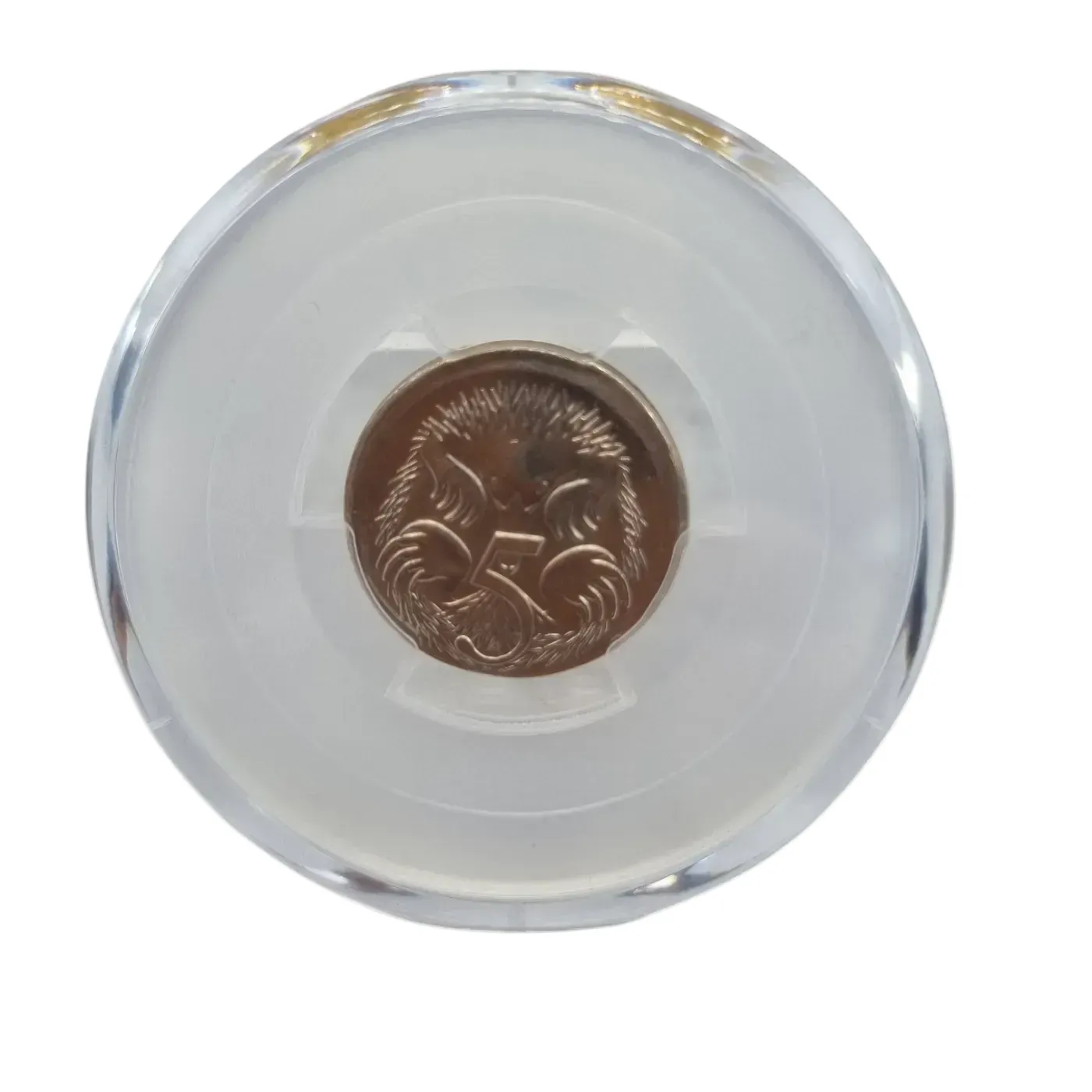 PCGS AU58 Coin 2000 5C Echidna Mint (WR1366556)