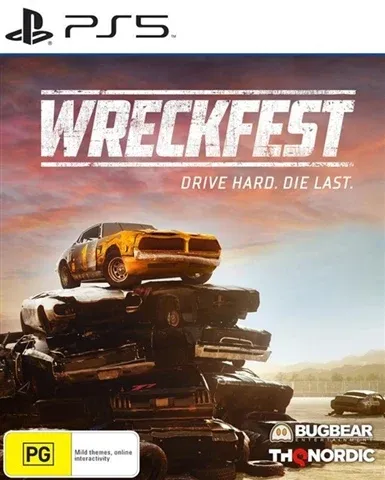 Wreckfest Drive Hard.Die Last PS5 Game (WL1400514)