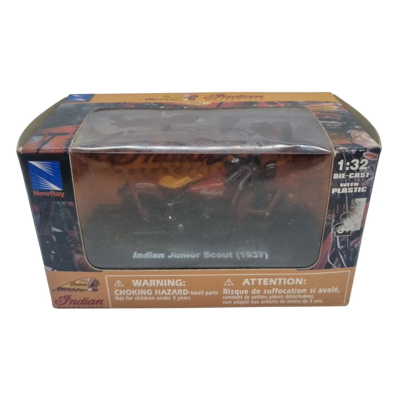 Indian Junior Scout 1937  Model. 1:32 In Box