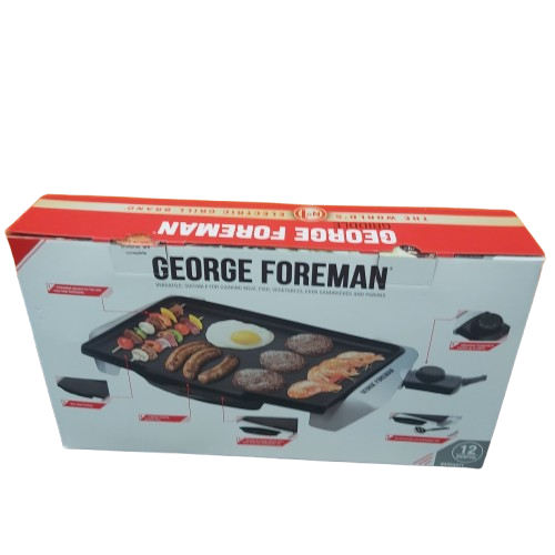 George Foreman Grill Girddle Like  New in Box
