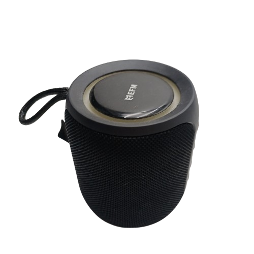 EFM Austin Mini EFBSAMUL909PBL Bluetooth Speaker, Black, Good Condition With Box, USB C Charging Cable + 3.5mm AUX Cable (NA)