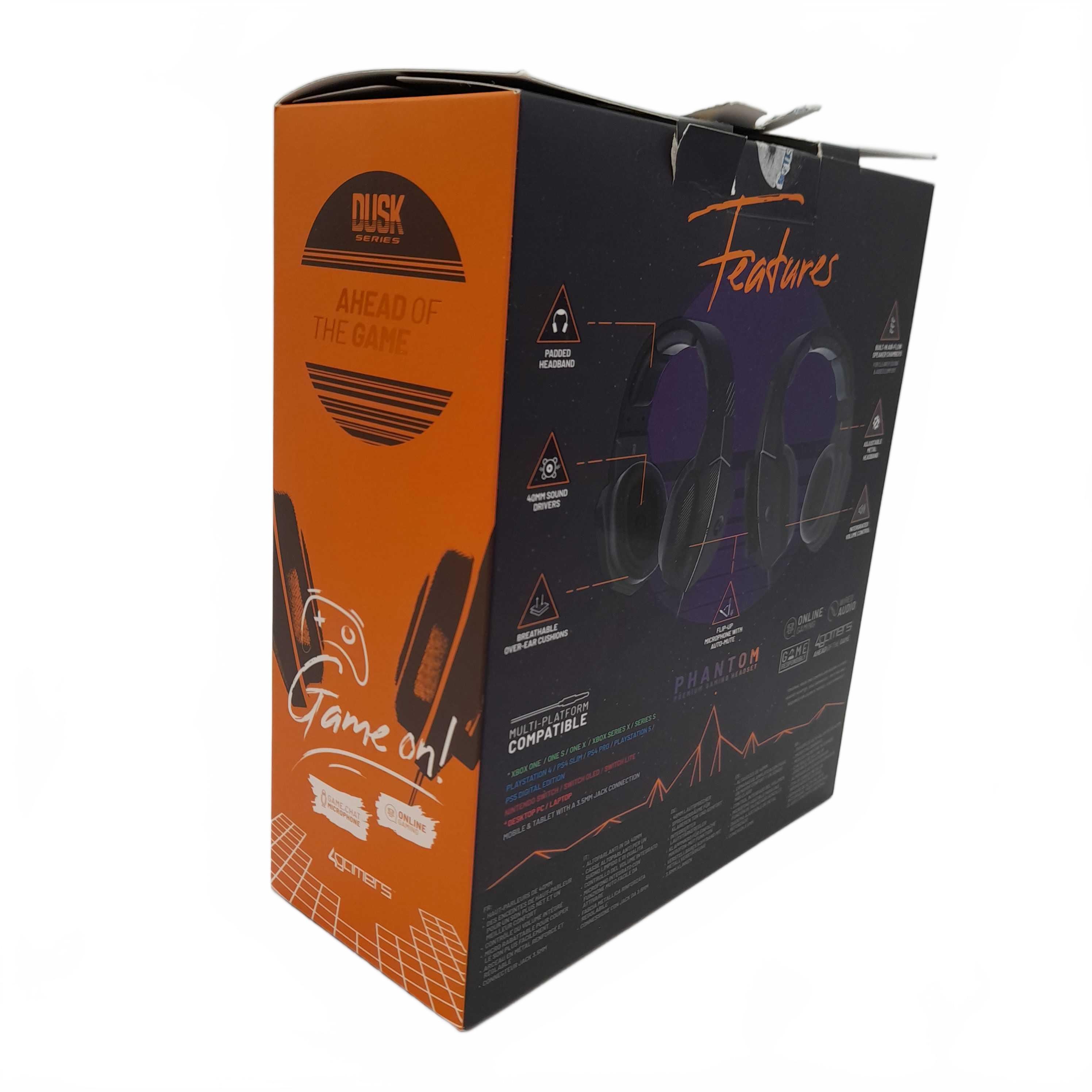 4Gamers Phantom Premium Gaming Headset + Box (WL 1424907)