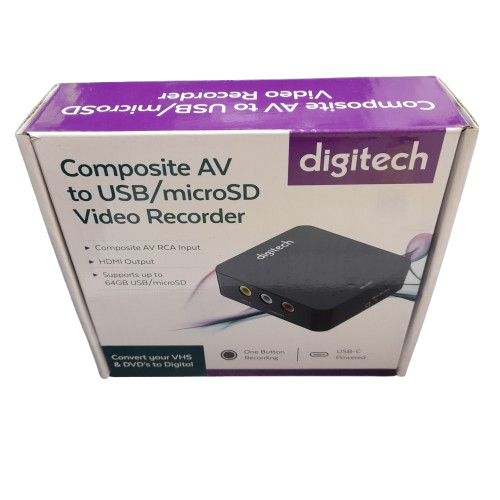 Digitech Composite AV to USB/microSD Video Recorder – (LN)