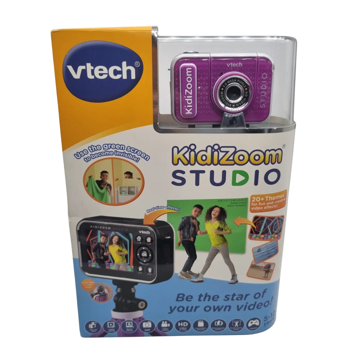VTech Kidizoom Studio Camera 5318 – Purple (WR 1361273)