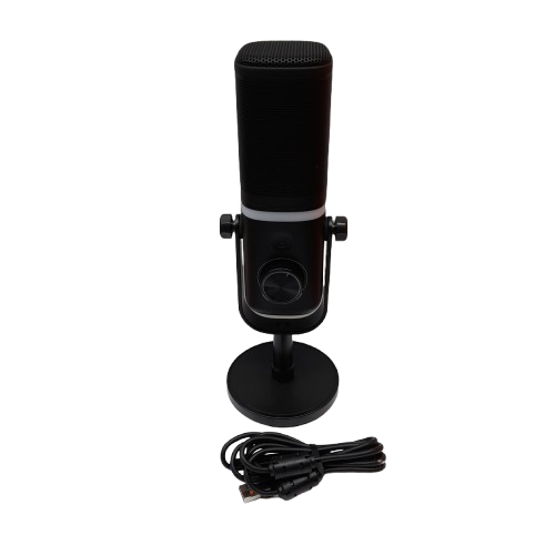 Anko Wired Streaming Mic Cable Black (MR)