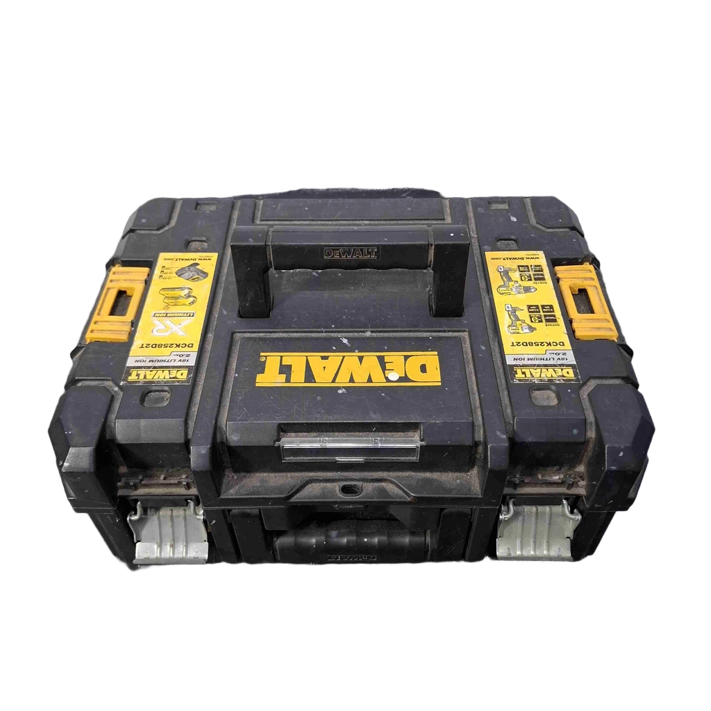 Dewalt Drill And Impact Driver Kit DCK258D2T With Charger and 6.0AH Battery in Hard Case (WR 1433584)