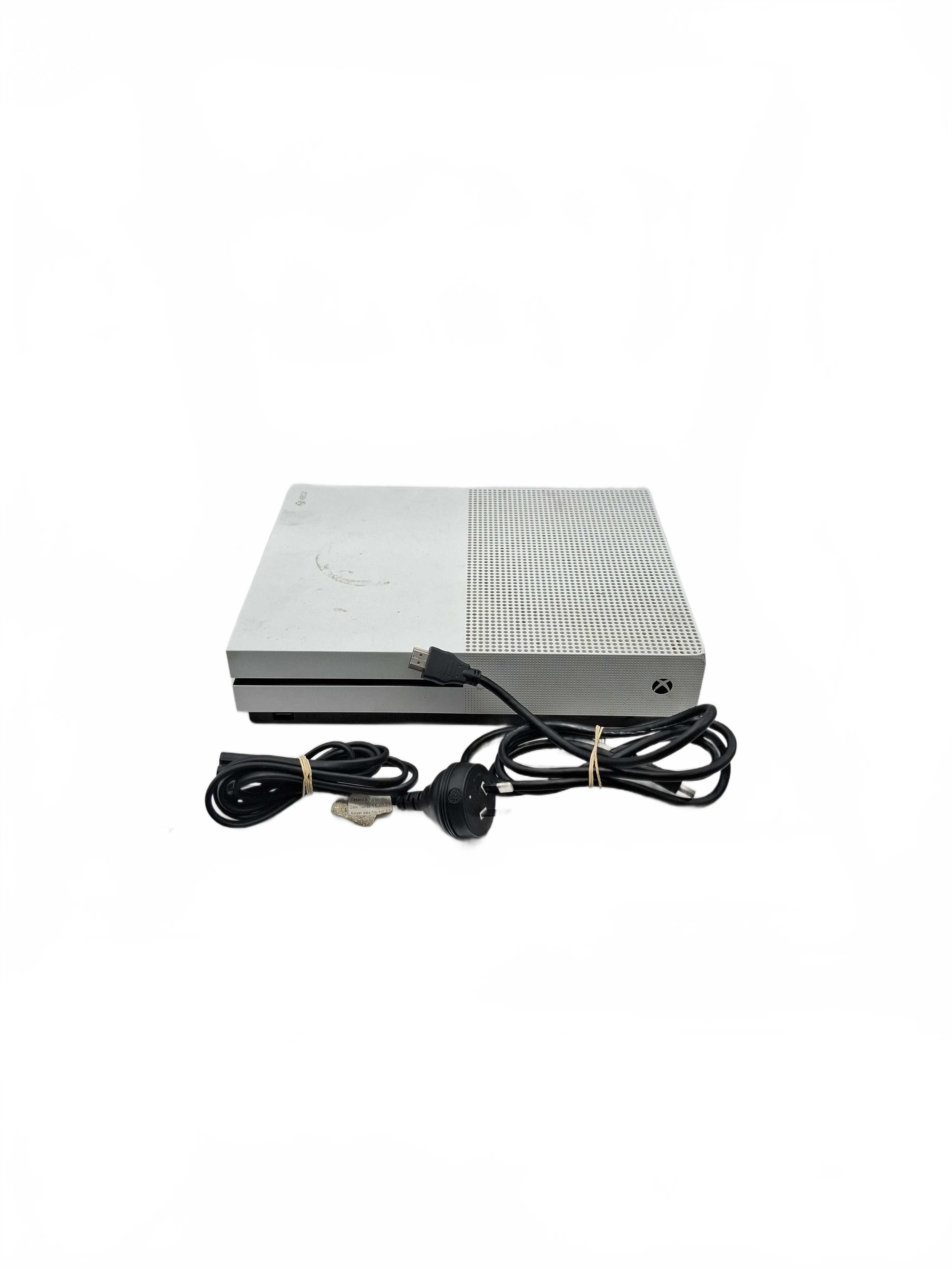 *SOLD AS IS* Microsoft Xbox One S + Power + HDMI *Loose Fan – Functioning* (1430074)