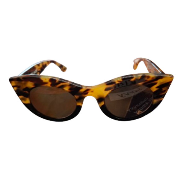 MELANCOLY 259 Brown Leopard Print Sunglasses (JN) (USED)