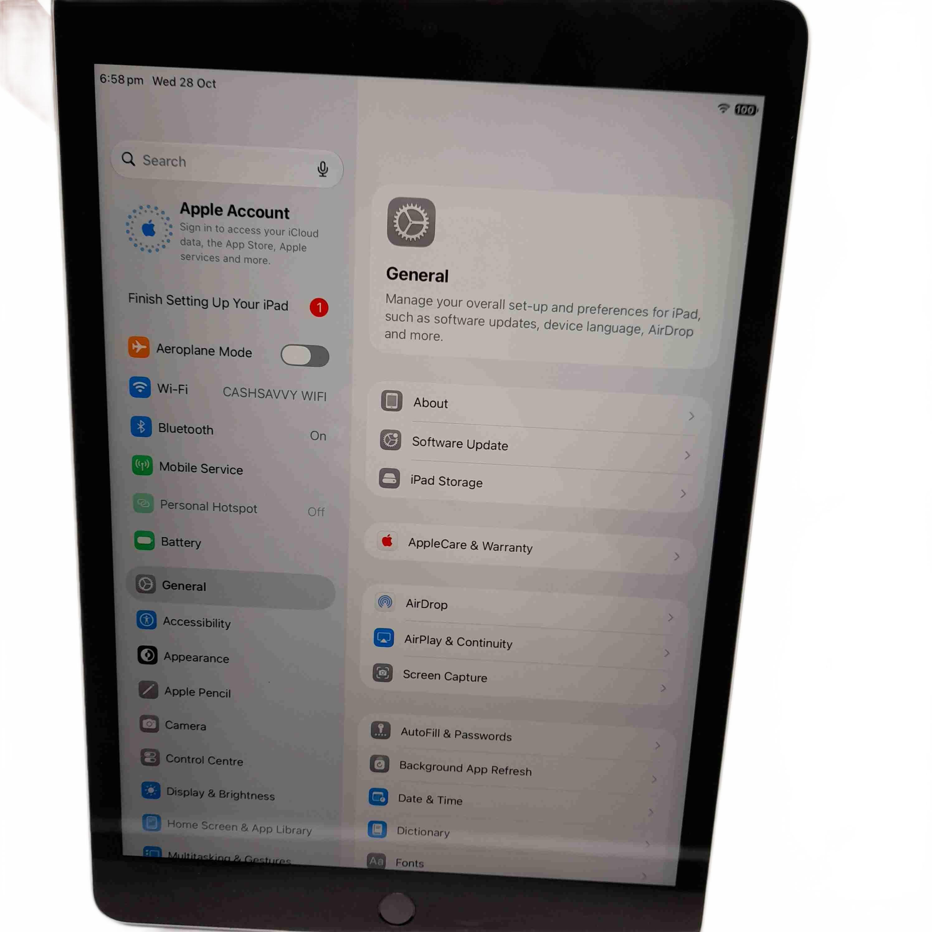 Apple Ipad 9TH Gen 64GB Wifi/Cell A2604 Good Working Condition (WL1435622)