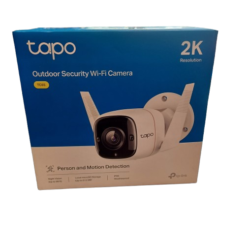 TPLINK Tapo TC65(EU) Wifi Security Camera, Good Condition, With Box, Mounting Hardware NO AC ADAPTOR