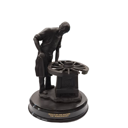 WEDGEWOOD FIGURINE SKILLS OF THE NATION 27/1000 THE WHEELWRIGHT