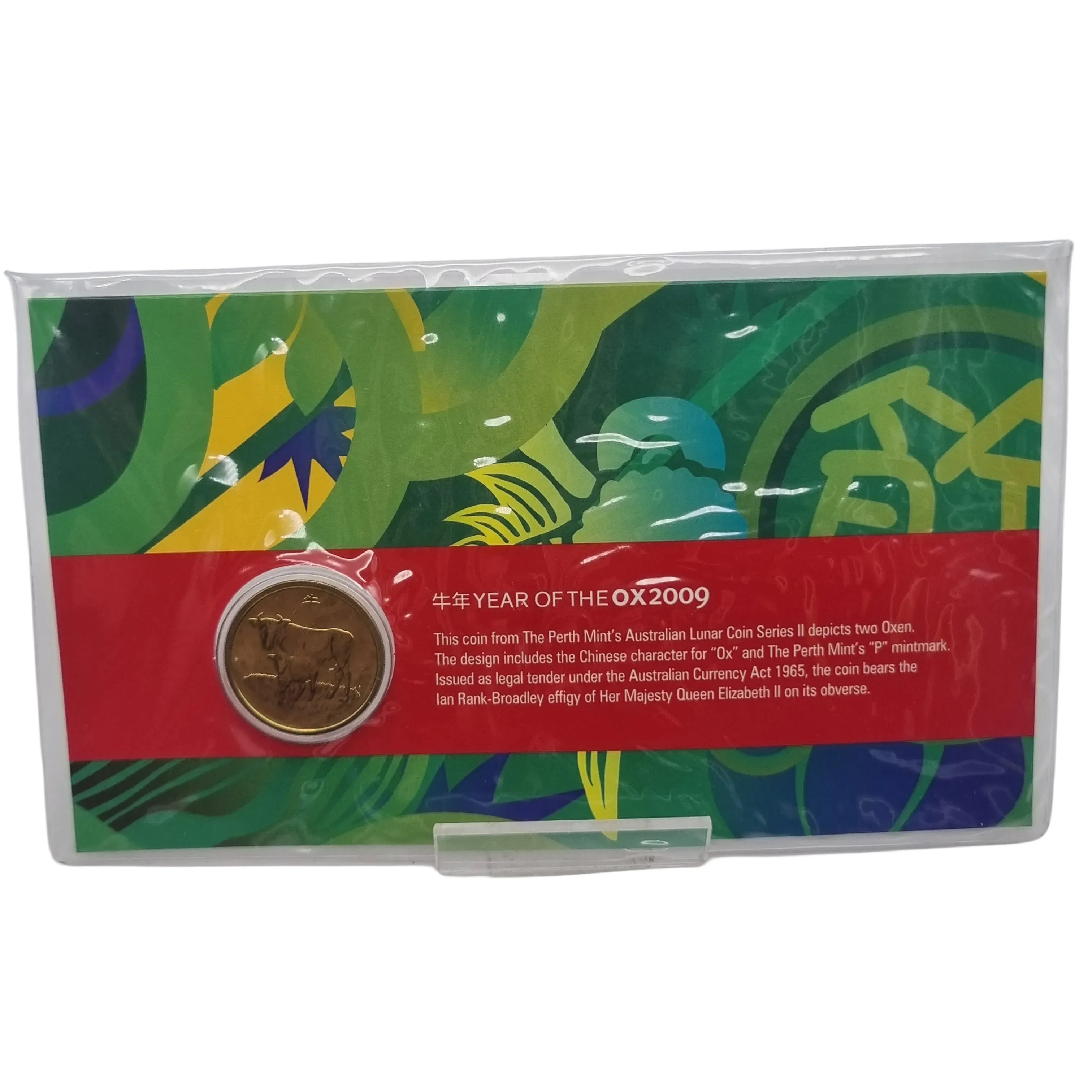 The Perth Mint: 2009 Australian Lunar Year Of The Ox $1 Uncirculated Coin