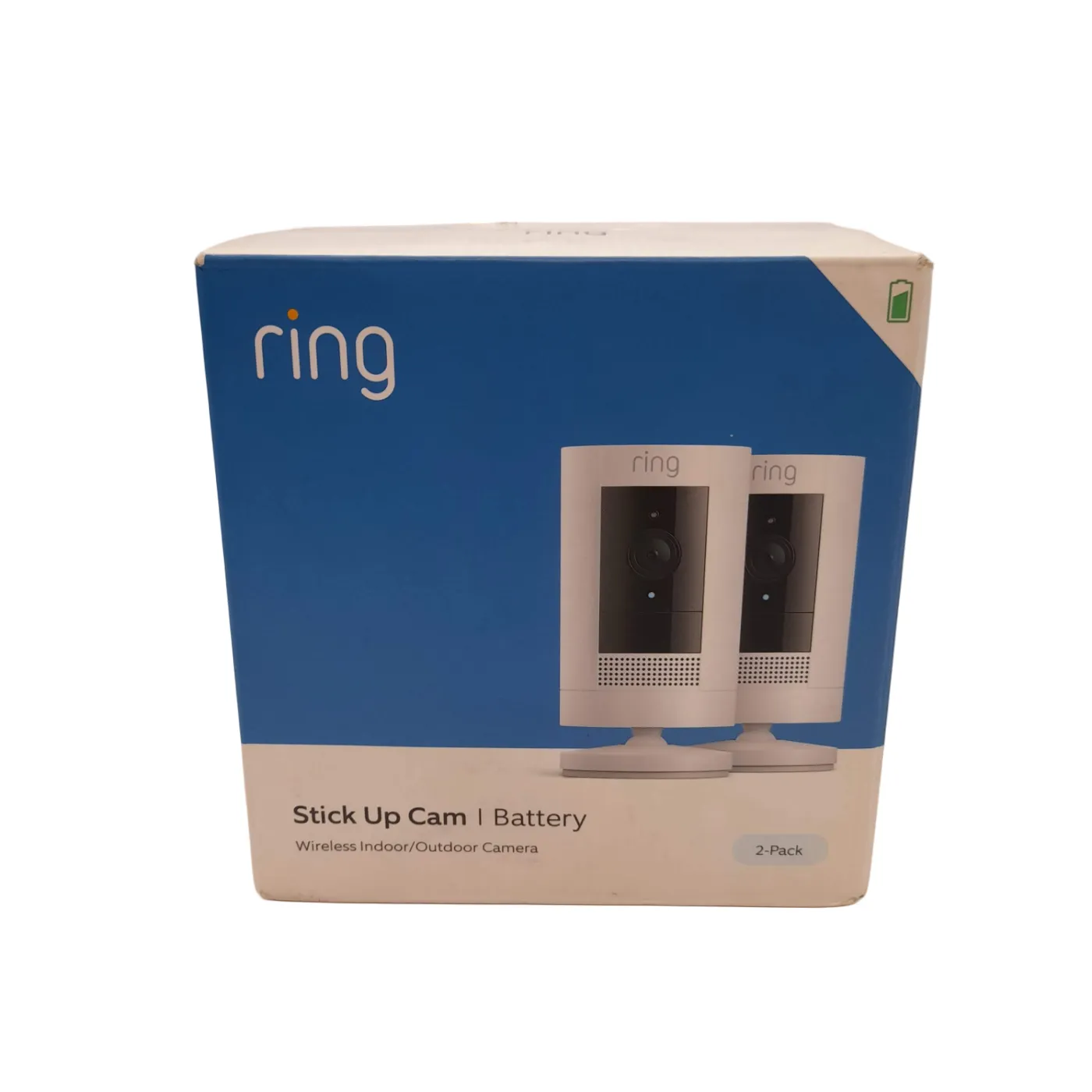 Ring Doorbell Camera Stick Up Cam 2 Pack – WR 1357905