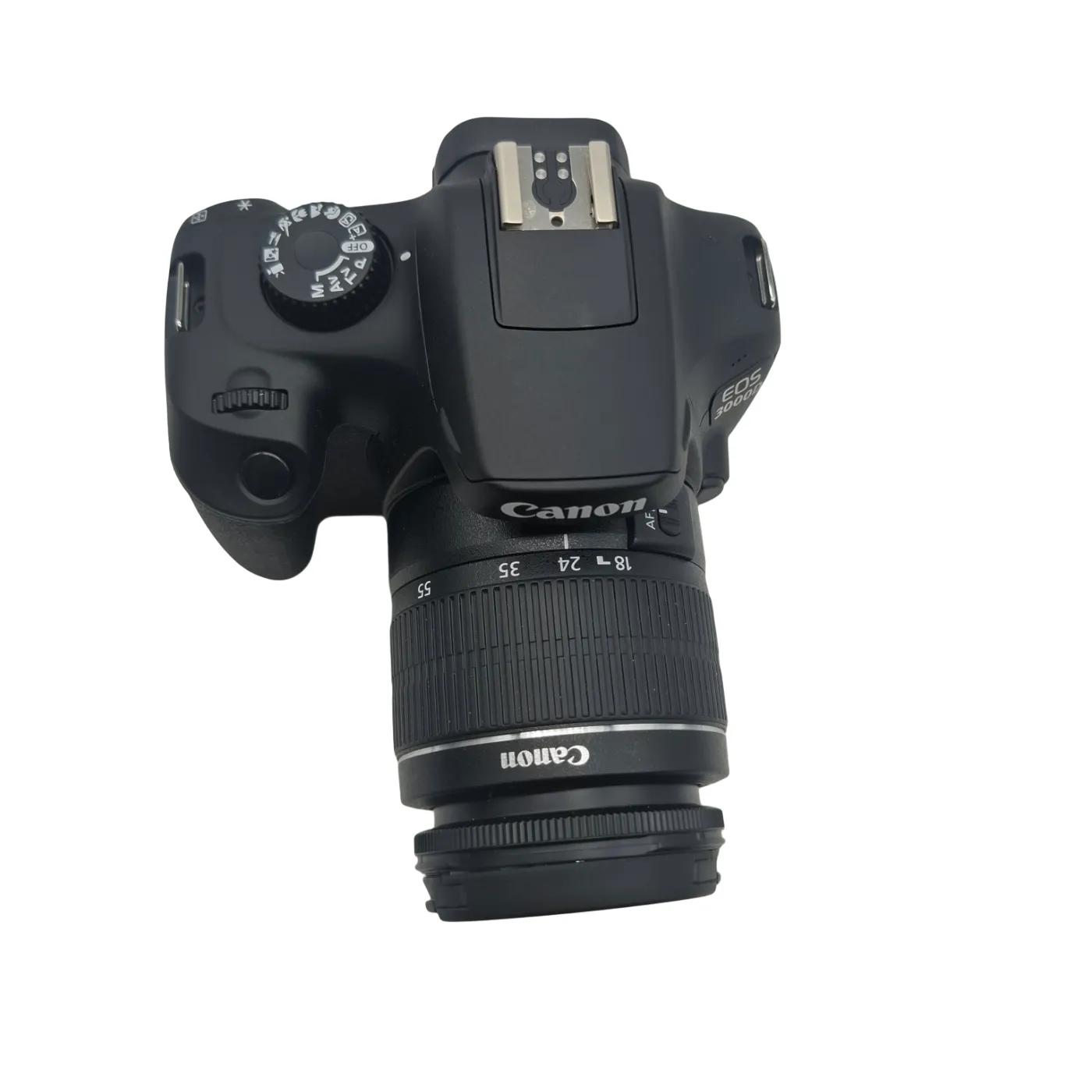 Canon EOS 3000D Black With Bag, Charger and 18-55mm (WR)