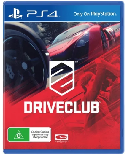 Drive Club Playstation 4 Game – Very Good No Manual