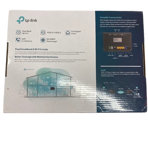 TP-Link VX220-GV2 AX1500 Wireless Modem Router (NG 146887)