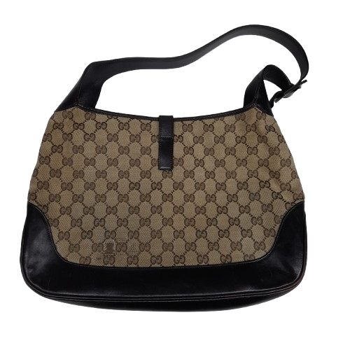 Gucci GG Monogram Jackie Web Stripe Hobo Bag with Certificate of Authenticity (MR)