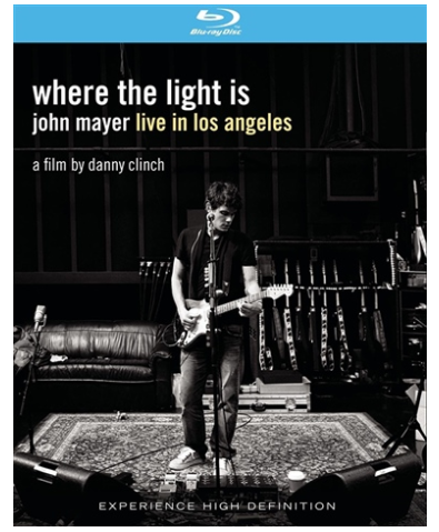 Where The Light is: John Mayer Live In Los Angeles Blu-Ray – Very Good With Manual