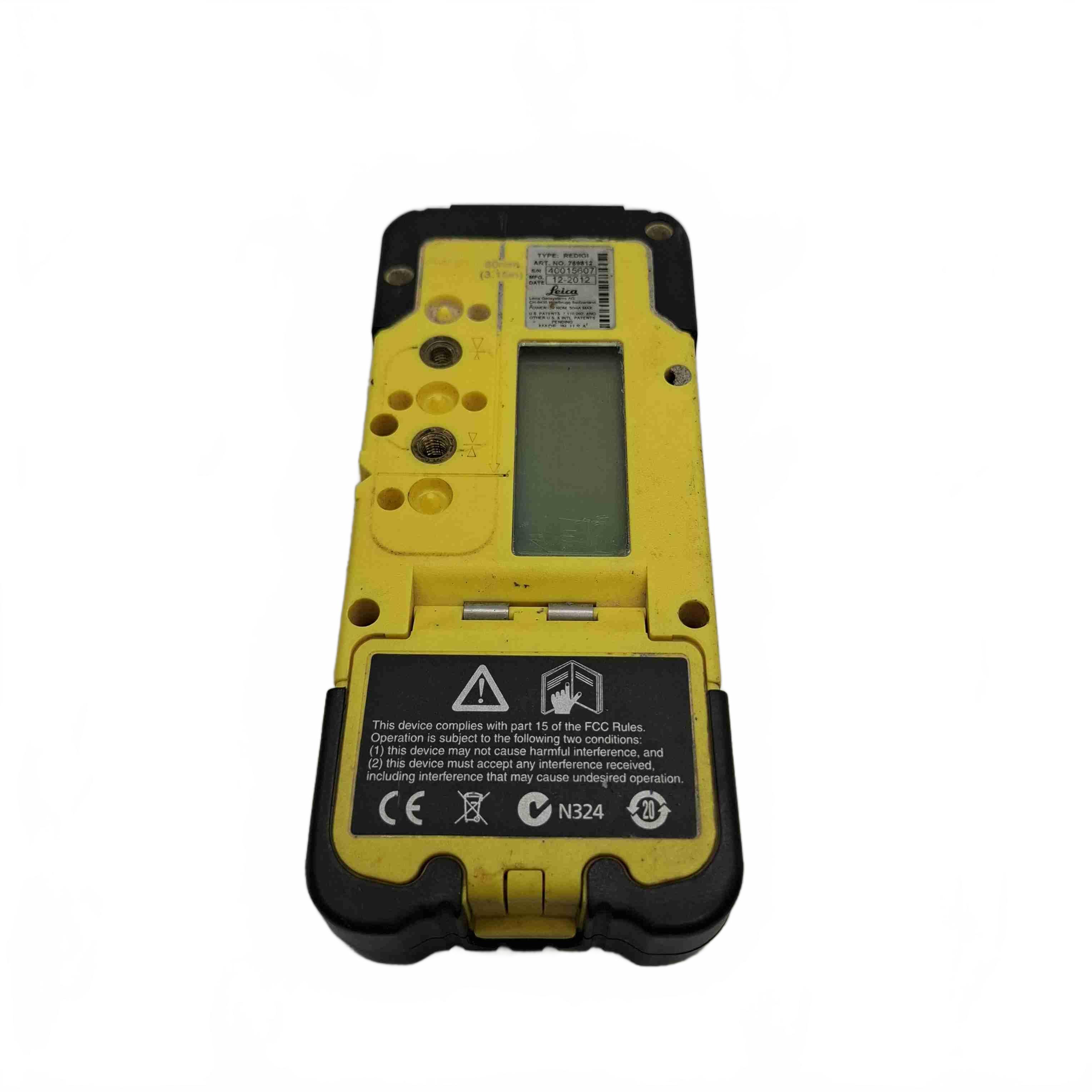 Leica Rugby 50 Rotary Laser Level With Rod Eye Receiver *Needs Calibration* (WR 1435408)