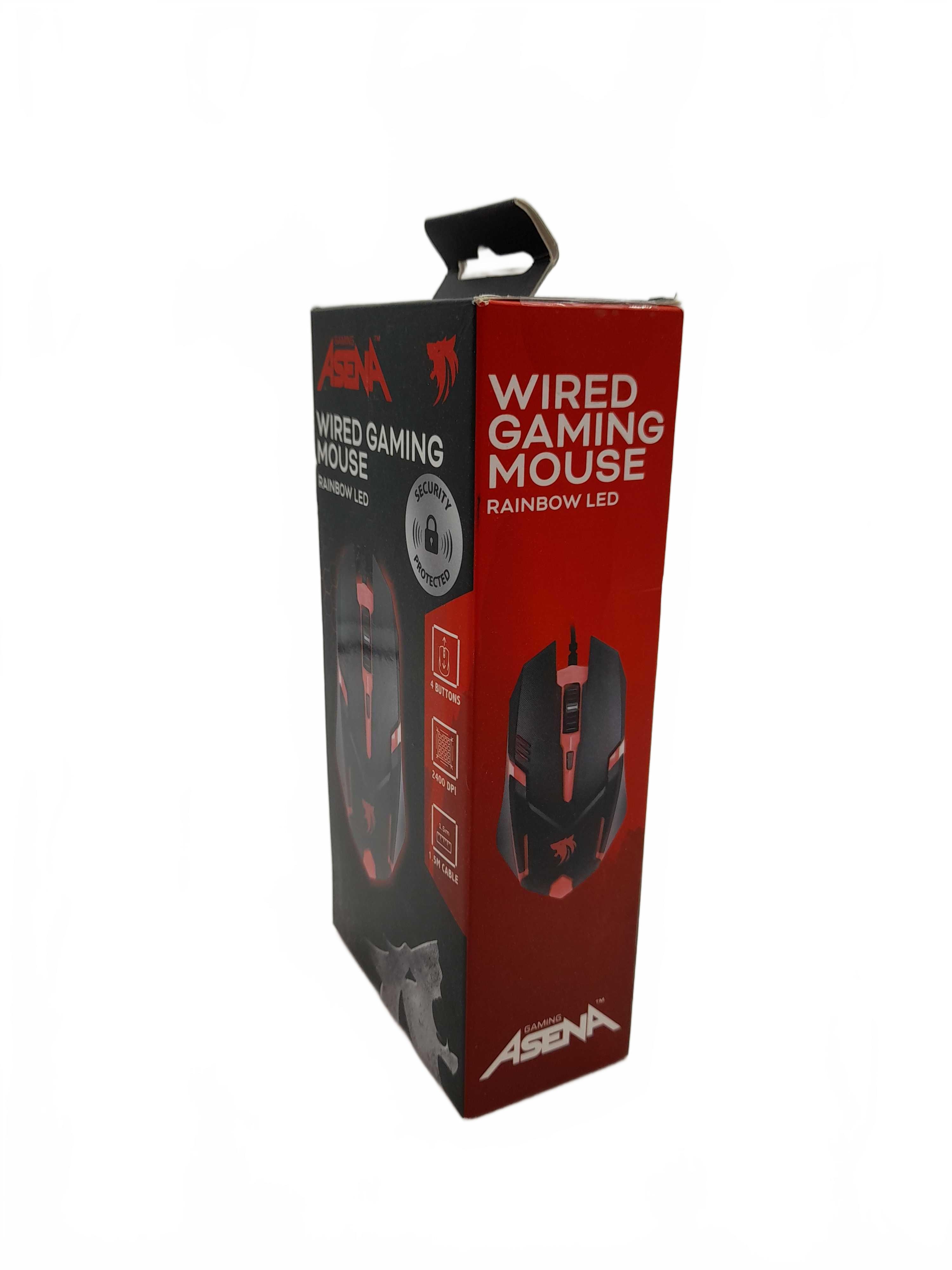 Asena Gaming Mouse Red Black (WL 1433302)