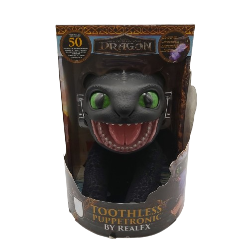 How To Train Your Dragon Toothless Puppetronic Toy – Like New (CP)