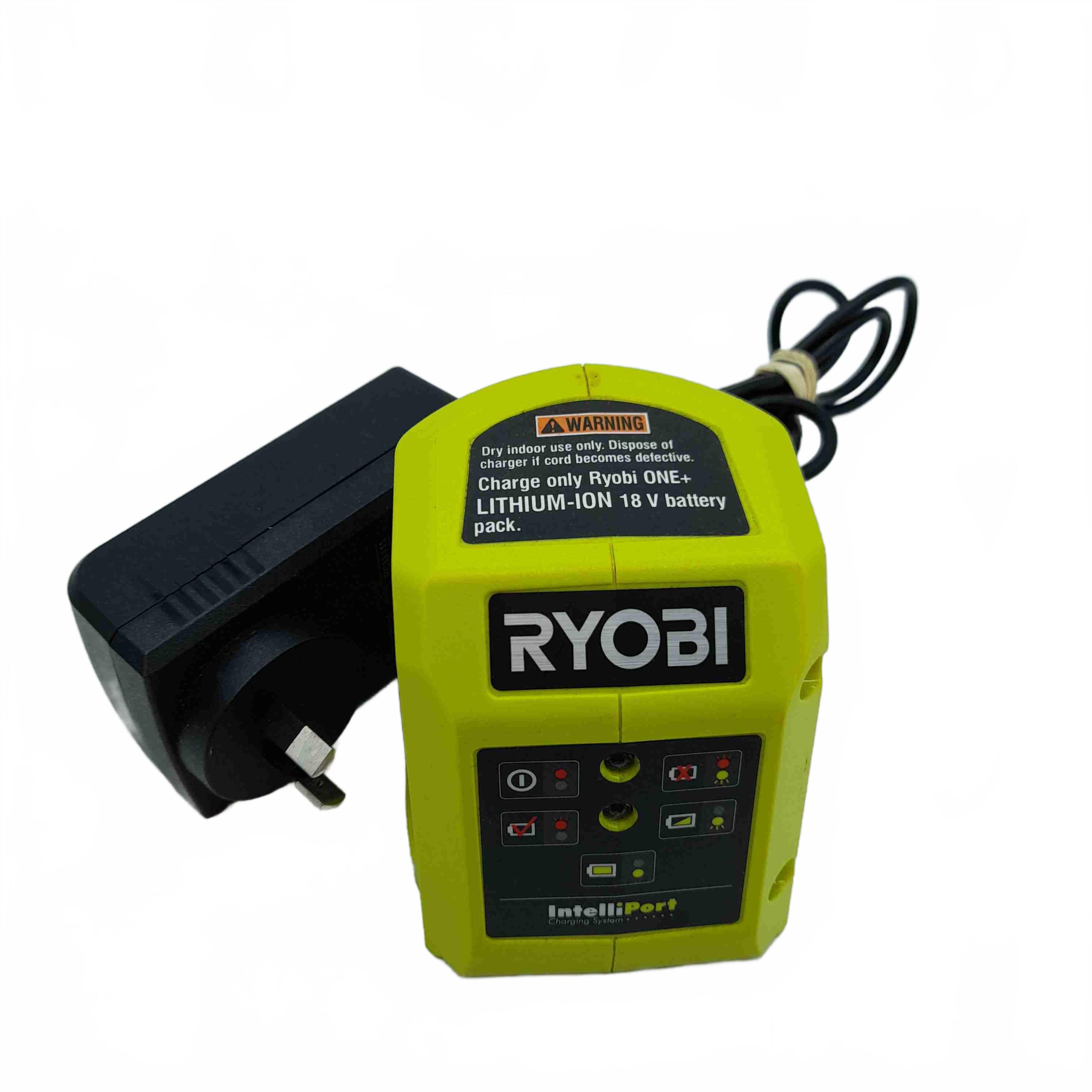 Ryobi 18V One+ Compact Battery Charger RC18115 (WR 1434556)