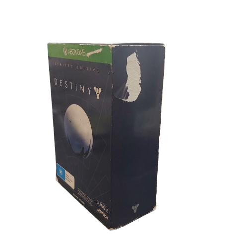 Destiny Xbox One Game Collectors Edition Complete Set. Box Slightly Ripped