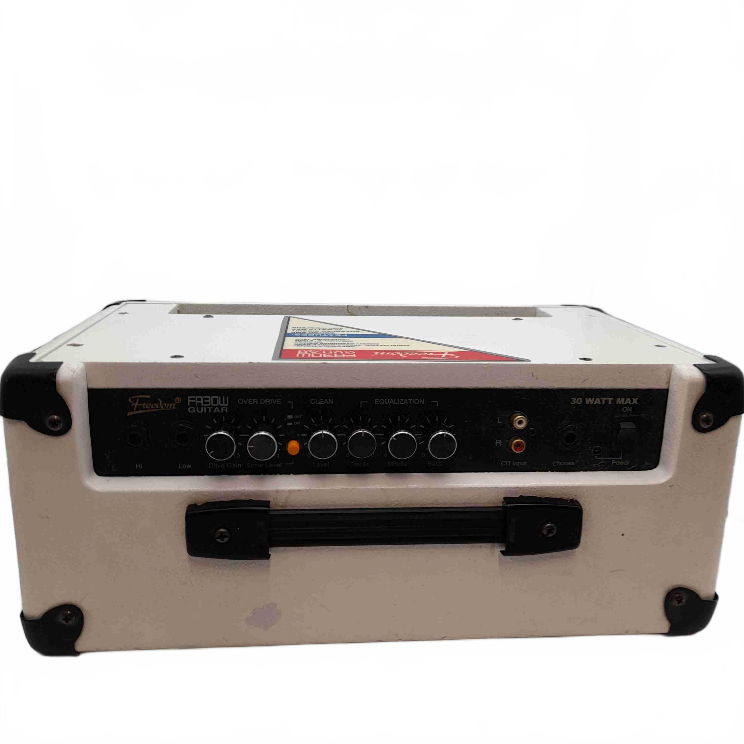 Freedom Guitar Amplifier FA30W White/Black (WR 1435474)