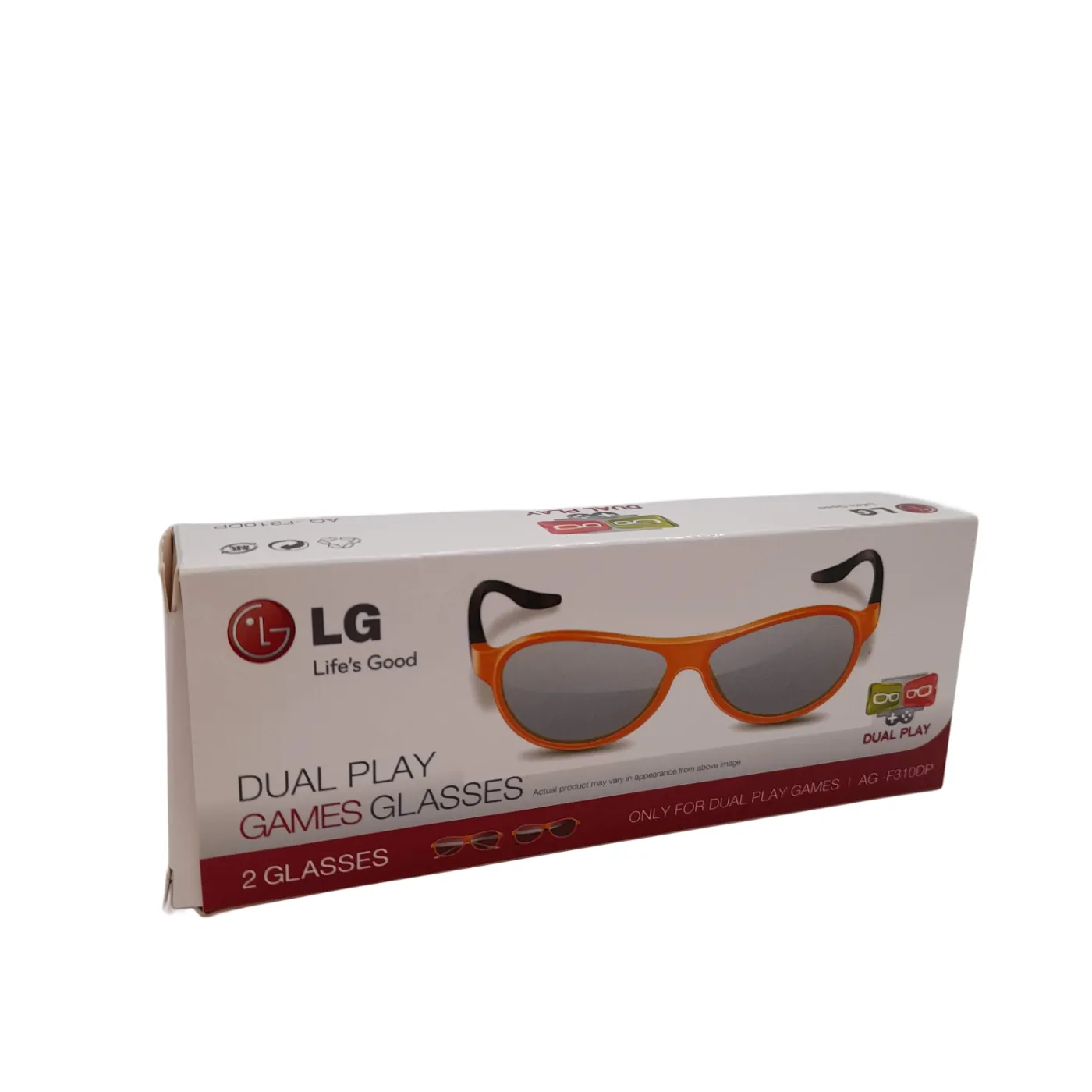LG Dual Play Games Glasses AG-F310DP – Pair in Box (WL 1372521)