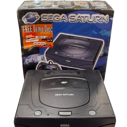 SEGA Saturn Console MK-80222A With Box No Controller (GE)