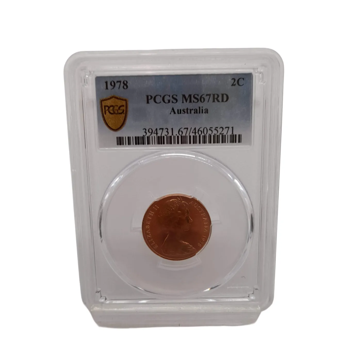 PCGS 1978 2c Bronze Coin MS67RD – WL 1362015