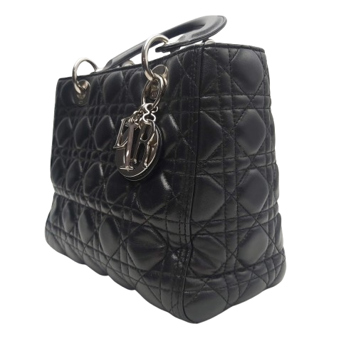 Dior Handbag Medium Lady With Long Shoulder Strap And Dustcover * Local Pickup Only *