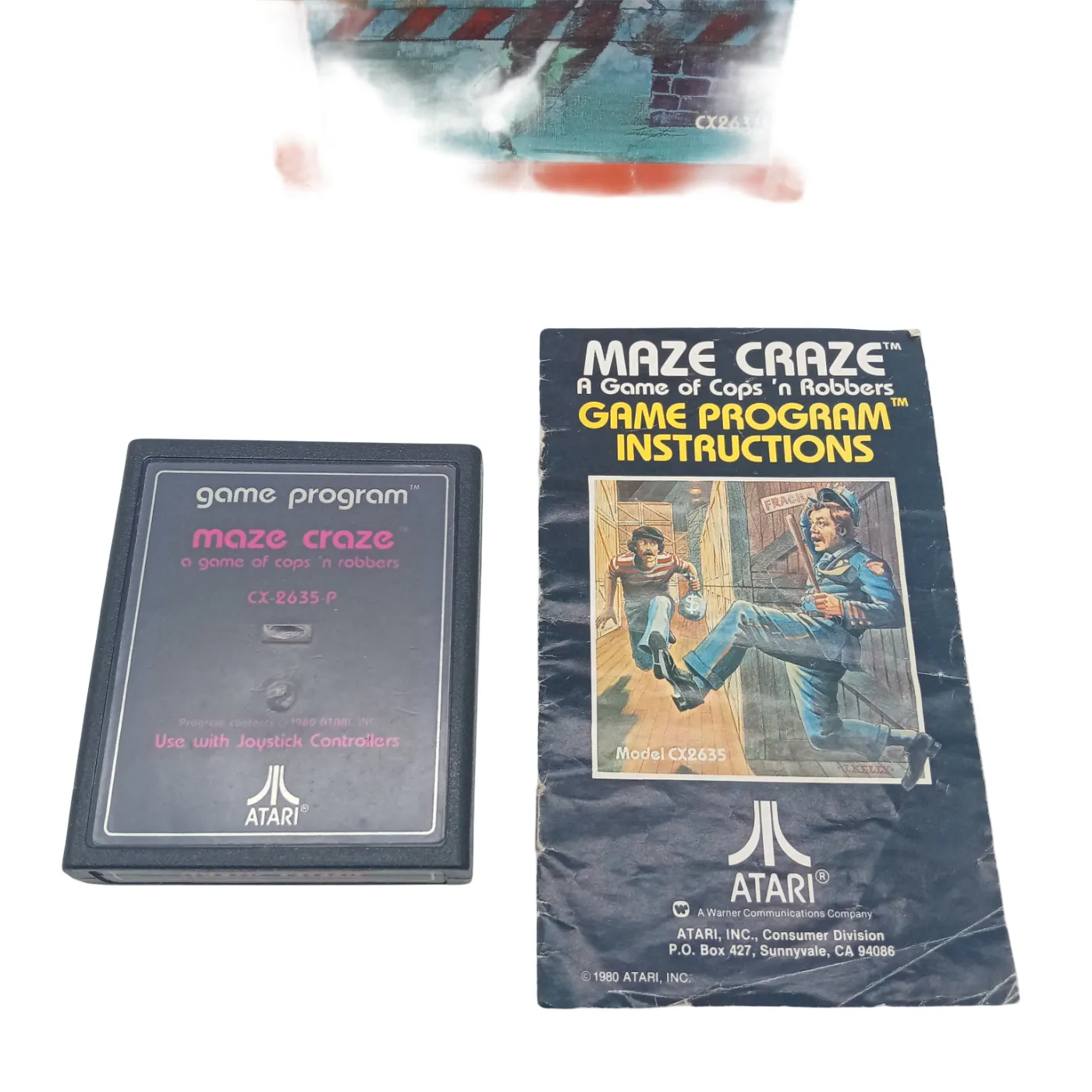 Atari 2600 Game in Box: Maze Craze (WR 1396210)