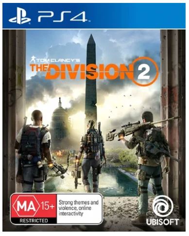 Tom Clancy’s The Division 2 Playstation 4 Game Very Good Condition No Manual